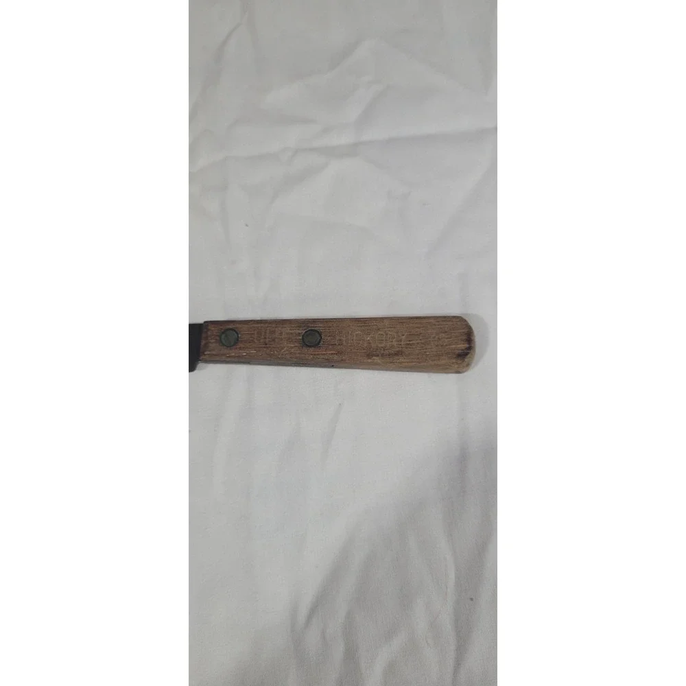 Vintage Tru Edge Old Hickory Carbon Steel Kitchen Knife Ontario Wood Handle